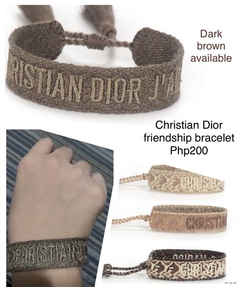 dior friendship bracelet online|christian Dior studded friendship bracelet.